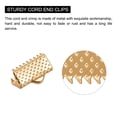 thumbnail image 4 of Unique Bargains 160Pack Ribbon Crimp Clamp Ends 10mm Cord End Clasp for DIY Craft Light Golden, 4 of 7