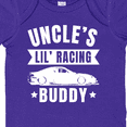 thumbnail image 4 of Inktastic Uncles Lil Racing Buddy Boys or Girls Baby Bodysuit, 4 of 5