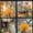 fall decorations for home, variant on Thanksgiving Window Clings Fall Leaves Window Stickers Decorations Turkey Acorns Owl Squirrel Maple Window Cling, Value Package 6 Sheets Thanksgiving Window Clings Special