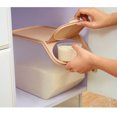 thumbnail image 3 of Cateissary Caja de alimentos secos, accesorio de cocina, soporte de organización, sellado de plástico seguro, contenedor de almacenamiento de Organizadores de utensilios de cocina café, 3 of 6