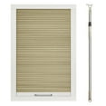 thumbnail image 3 of Keego Cordless Blackout Skylight Blinds Shades for Window Cellular Shades Suitable for Roof Inclined Plane Room Windows Khaki 37"w x 62"h Excluding Telescopic Rods, 3 of 8