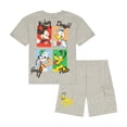 thumbnail image 2 of Mickey & Friends Toddler Boy French Terry Short Set, Sizes 12 Months-5T, 2 of 6