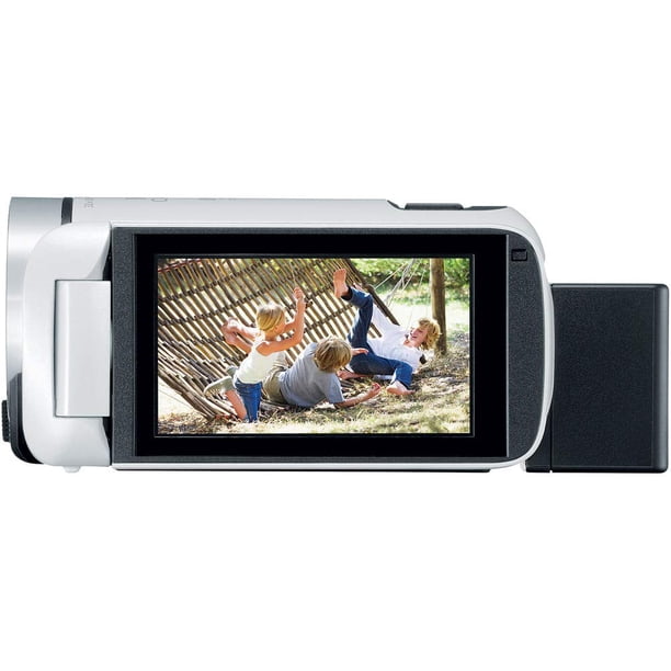 Canon VIXIA HF R800 Camcorder (White) + Pro Memory Card Canon