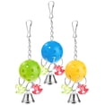 thumbnail image 6 of 3 Pcs Toy with Bells for Parrot Cockatiel Parakeet etc, 6 of 8