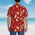thumbnail image 4 of Fotbe Fire Extinguisher Camisa Hawaiana para Hombre Unisex – Camisa Casual de Verano con Botones de Manga Corta de Algodón y Lino,X-Large, 4 of 7