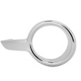 thumbnail image 1 of Chrome Plating Fog Light Cover, ABS Plastic Fog Lamp Bezel with Exquisite Appearance, High Strength for 208 2012 2018, 1 of 7
