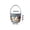 Blue-3A-home supplies, variant on LEFTHIGH Home Easter Storage Basket Woven Bunny Face Cord Container for Countertop Coffee Table Cosmetics Eggs Snacks Home Decor 18x23x16cm Apartment Essentials