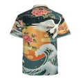 thumbnail image 3 of High Quality Hawaiian Shirts for Men Short Sleeve Aloha Beach Shirt Floral Summer Casual Button Down Shirts Blouses 8FLGD9, 3 of 7