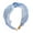 Blue, variant on Women Hair Head Band, Fashion Net Knotted Wide Band Turban for Sport Party Daily Life 7 Colors