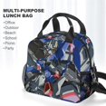 thumbnail image 6 of Mobile Suit Gundam Portable Lunch Bag, Insulated Lunch Box Reusable Lunch Totes Bag for Camping Hiking Travel Picnic, 6 of 8
