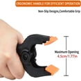 thumbnail image 3 of Nylon de Haute Qualité, Pinces à Ressort Mini Ajustables avec Embout Flexible pour Usage Multi-Usage, 20 Pcs pour Votre Prochain Projet Artistique Ou Diy, 3 of 5