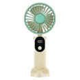thumbnail image 1 of Advancent Mini ventilador USB y pantalla digital, portátil, cubierta de malla desmontable para fácil visualización Electrodomésticos Beige, 1 of 2