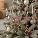 thumbnail image 3 of Juego 10 Colgantes Cristal Acrílico para Navidad Suministros Fiesta en Casa () Rosa, 3 of 9