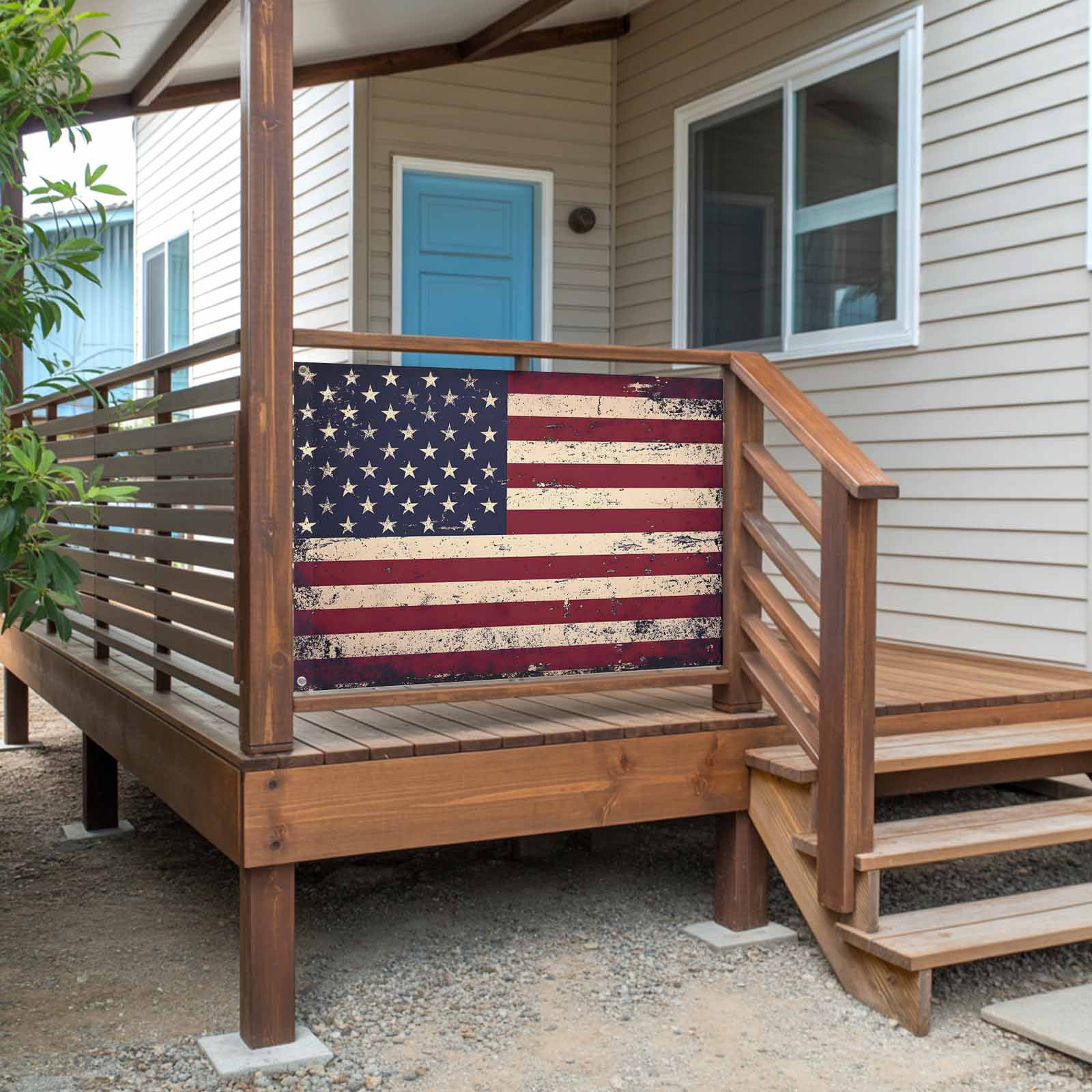 4th of July Flags for Outside 3x5 ft Retro USA Flag Outdoor Flags Double Sided Grommets House Banner Freedom Patio Yard Flag for Outdoor Party Porch Garden Independence Day Decor