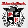 thumbnail image 3 of School of Rock - School Crest - Juniors Cropped Cotton Blend T-Shirt, 3 of 5