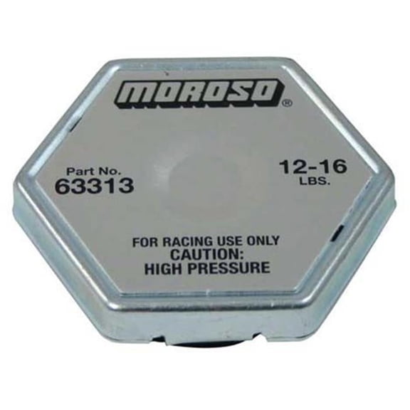 Moroso 13 lbs Universal 12-16 Psi Hexagon Radiator Cap