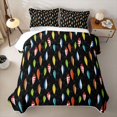 thumbnail image 2 of Erosebridal Pike Fish Quilt King for Boys Girls, Kawaii Animal King Coverlet Set, Black, 3-Piece, 2 of 7
