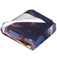 thumbnail image 2 of Bingfone Dreamy Forest Elf Print Flannel Fleece Blanket Throw Blanket for Bed,Sofa,Couch,Travel,Camping(50"x40" ), 2 of 8