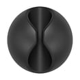 thumbnail image 2 of Safeglitz Black Cable Clips–Cable Management Holders, Organizes Wires on Desks, Nightstands, And Car Phone Chargers,Data Cable Storage Buckle Black, 2 of 8