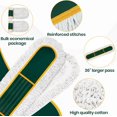 thumbnail image 3 of 36” Commercial Duster Mops, Extra Large Floor Duster with 2 Replacement Pads, 60” Long Handle Heavy Duty Industrial Wet&Dry Flat Mop for Hardwood Floors, Marble, Laminate, Tile, Concrete, Garage, 3 of 6