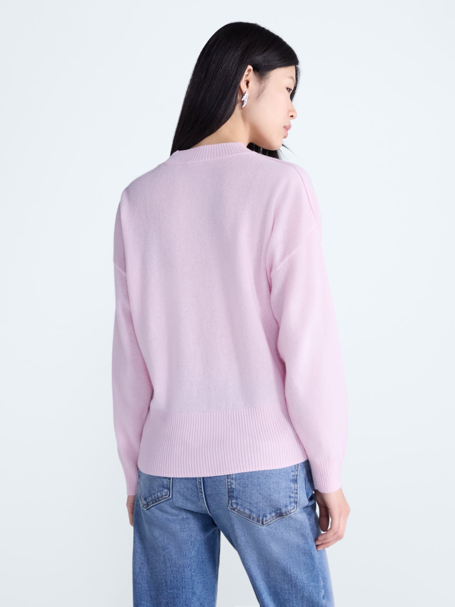 Scoop Women’s Cashmere Wedge Sweater, Lightweight, Sizes XS-XXL