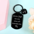 thumbnail image 2 of Drive Safe Keychian for Wife Husband-Stocking Stuffers for Women Men Christmas Party Gift for Adult White Elephant Gift for Her Him Secret Santa Gifts for Female Male Birthday Gifts Valentine Gifts, 2 of 6