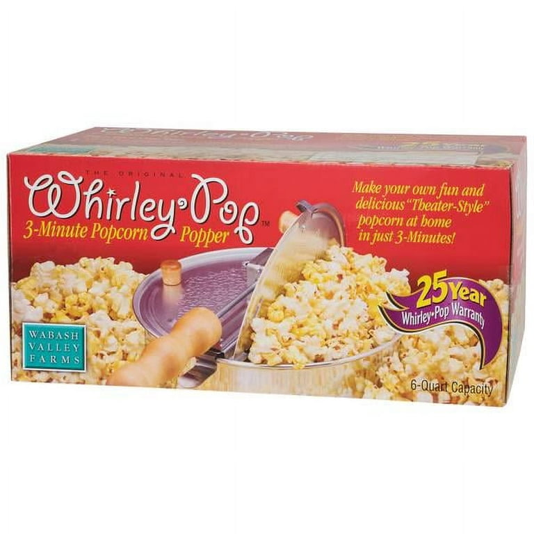 Classic Everything Popcorn Gift Set Original Silver Whirley Pop
