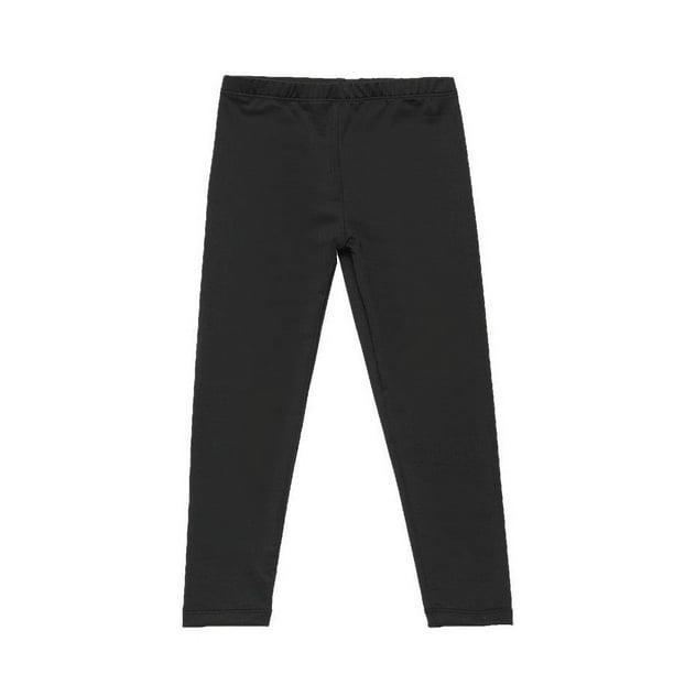 Odeerbi 3-12 Años Chicas Leggings Medias Elásticas Pantalones Cortados Suavidad Cómoda Medias Respirables