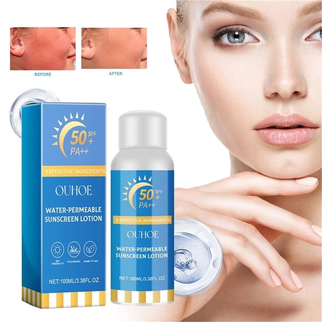 onlyliua Liquidación Spray Protector Solar Ligero Hidratante Hidratante 100 Ml Crema Ligera Protector Solar Alta Velocidad Que Nutreel Cuero Cabelludo No Lo Reseca con Spray