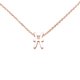 thumbnail image 3 of Collar de amistad Qarigey con colgante elegante DIY Piscis de oro rosa, 3 of 6