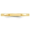 thumbnail image 4 of Finest Gold FLL020-4.5 14K 2mm Yellow Gold LTW Flat Band - Size 4.5, 4 of 5