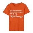 thumbnail image 2 of Camisetas de Manga Corta para las Mujeres Impreso Cuello de Tripulación Suelto Tee, Vintage Gráfico Casual Camisetas para las Mujeres Gráfico, 2 of 6