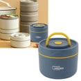 thumbnail image 1 of Lunch Box, Health And  Insulated Food Container Circular Design Lightweight And Portable Bento Lunch Box Sealing And Leak Proof Thermal Food Storage, 1 of 8