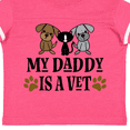 thumbnail image 4 of Inktastic Veterinarian Daddy is a Vet Boys or Girls Toddler T-Shirt, 4 of 5