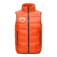 thumbnail image 7 of Kctiaxy Mens Heated Vest Causal Lightweight Sleeveless Heated Jacket USB Electric Constant Temperature Smart Heated Coats Winter Outdoor Camping Warm Jacket Vests Without Battery, 7 of 7