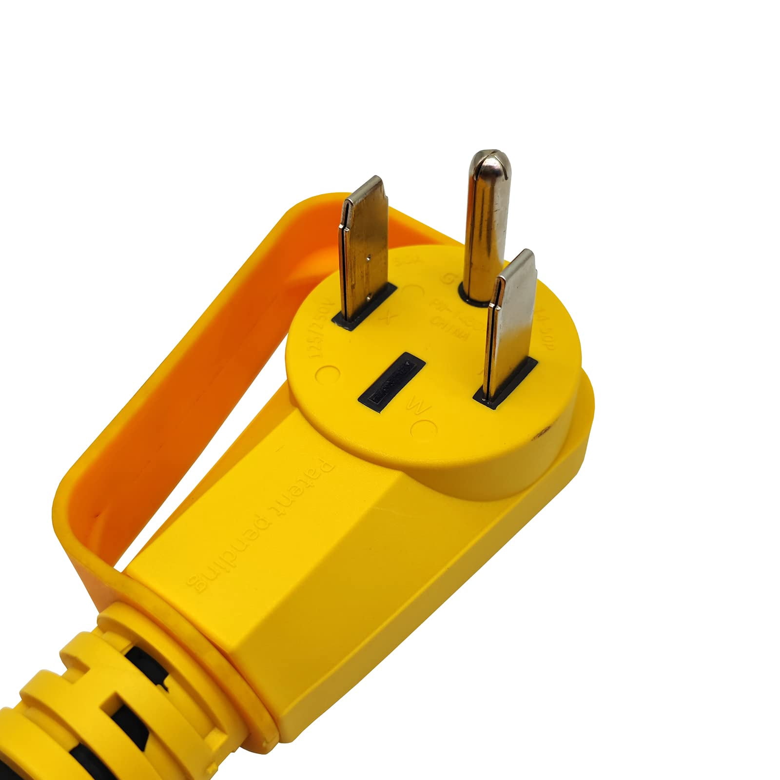 Parkworld 66518 NEMA 14-30P or 14-60P to 14-50R Adapter Cord Only for EV Charger, Output 50A 125V/250V