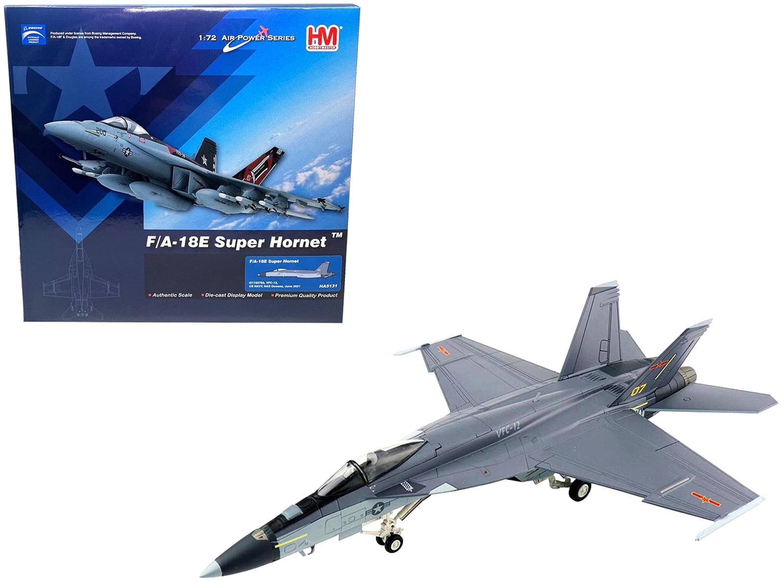 F/A-18F Super Hornet 1/72 スケール Amazon.com: NUOTIE F/A-18F Super Hornet 1/72 Metal Airplane Model