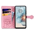 thumbnail image 3 of Funda Cartera FOXDOCK para Motorola Moto G24 Power , Flip PU con Relieve de Gatos y Perros, Tarjetero y Soporte, 3 of 6