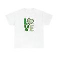 thumbnail image 2 of Love St Patrick's Day Irish Fashion Green Unisex Heavy Cotton Tee sale, 2 of 9