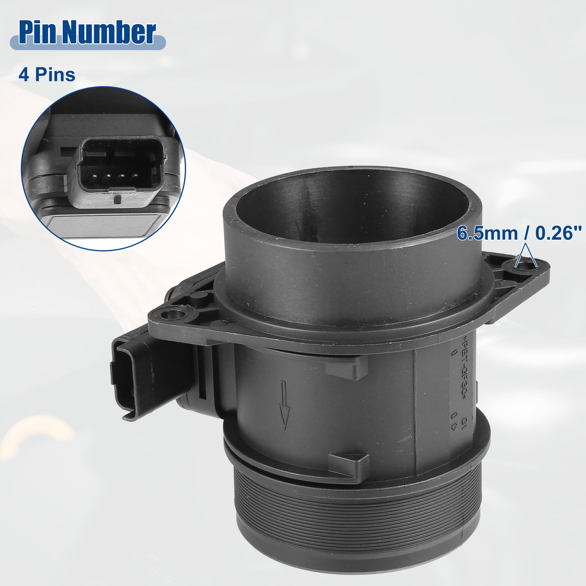 Car Mass Air Flow MAF Sensor Replacement Fit for CITROEN C5 2008-2018 No.9645948780