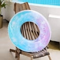 thumbnail image 2 of Starry Sky Flashing Swim Ring Summer Pool Inflatable Swimming Tube with Waterpro, 2 of 5