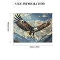 thumbnail image 3 of Autua Bald Eagle Mountain Sky Canvas Wall Art Decor For Living Room 20x16in, 3 of 6
