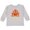 AC-Heather Grey, variant on Thanksgiving Cute Football Turkey Boys or Girls Long Sleeve Toddler T-Shirt