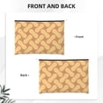 thumbnail image 2 of Hirioo Peanuts6 for Paper Reusable Cosmetic Bag Zipper Encouragement Travel Pouch Toiletry Bag for Women Girls, 2 of 7