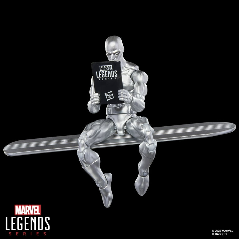 Marvel Legends Series Silver Surfer, Fantastic Four Comics