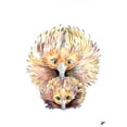 thumbnail image 2 of Allante, Marc 18x24 White Modern Wood Framed Museum Art Print Titled - Enigmatic Echidnas, 2 of 4
