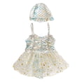 thumbnail image 4 of Traje de baño Baoblaze para niña con gorro de natación 100cm, 4 of 8