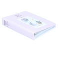 thumbnail image 2 of 64 Pockets Photo Case, 16 Pages Delicate Buckle Tight Inner Line Retain Memory Insert Type Photo Book  For   Mini 9 3in Photos Orange,Grapefruit Yellow,Light Purple,Pearl White, 2 of 8