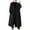 #0094-Black, variant on Women's 2024 Fall Oversized Long Trench Coat Single Breasted Windproof Hooded Overcoat with Pockets