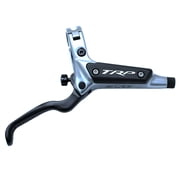 TRP DH R EVO Hydraulic Disc Brake Set 4 Piston Caliper Silver for MTB